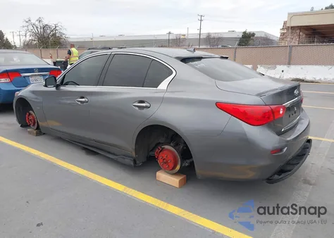 2016 Infiniti Q50 2.0T Base from USA, damaged, VIN JN1CV7APXGM201008